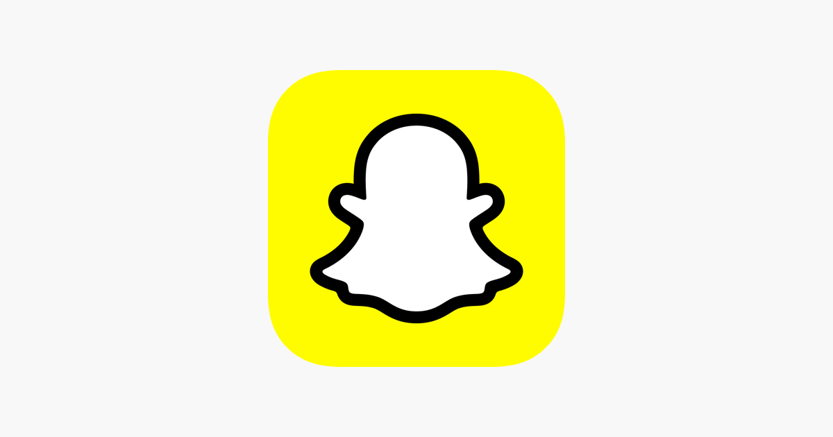 Snapchat on the app store