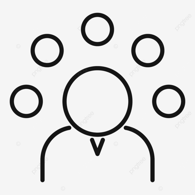 Selection clipart transparent background team select icon outline vector gain work objective png image for free download