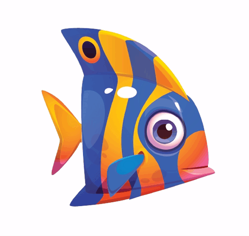 Fish sticker
