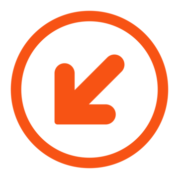 Orange arrow png vector psd and clipart with transparent background for free download