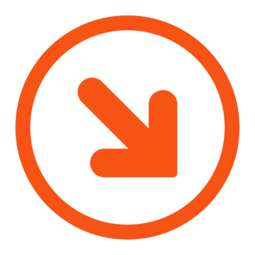 Orange arrow png vector psd and clipart with transparent background for free download