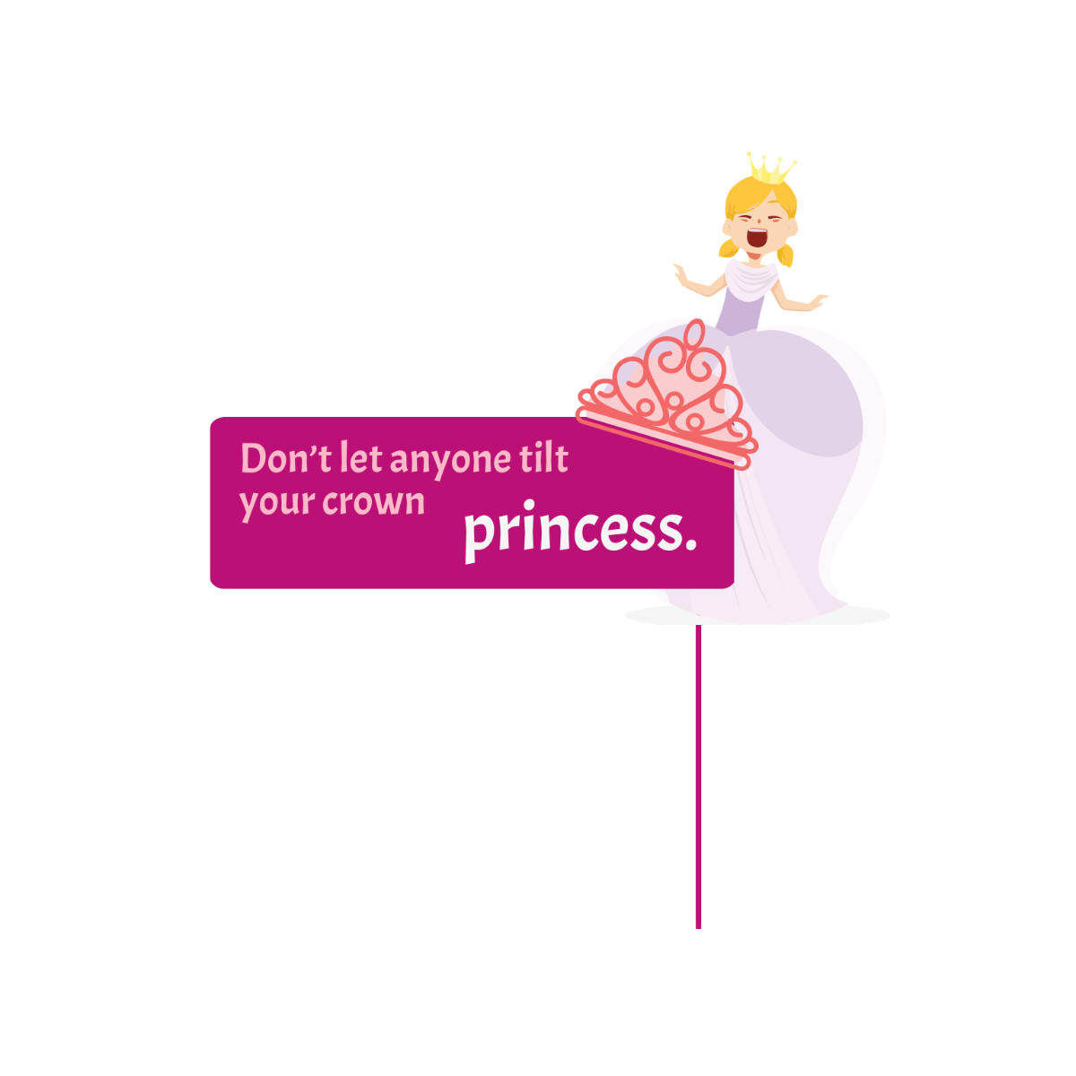 Free cake topper