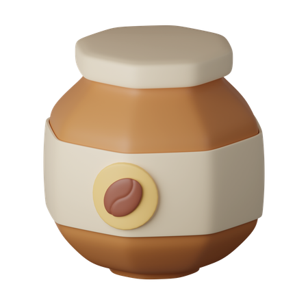 Coffee bottle d icon download in png obj or blend format