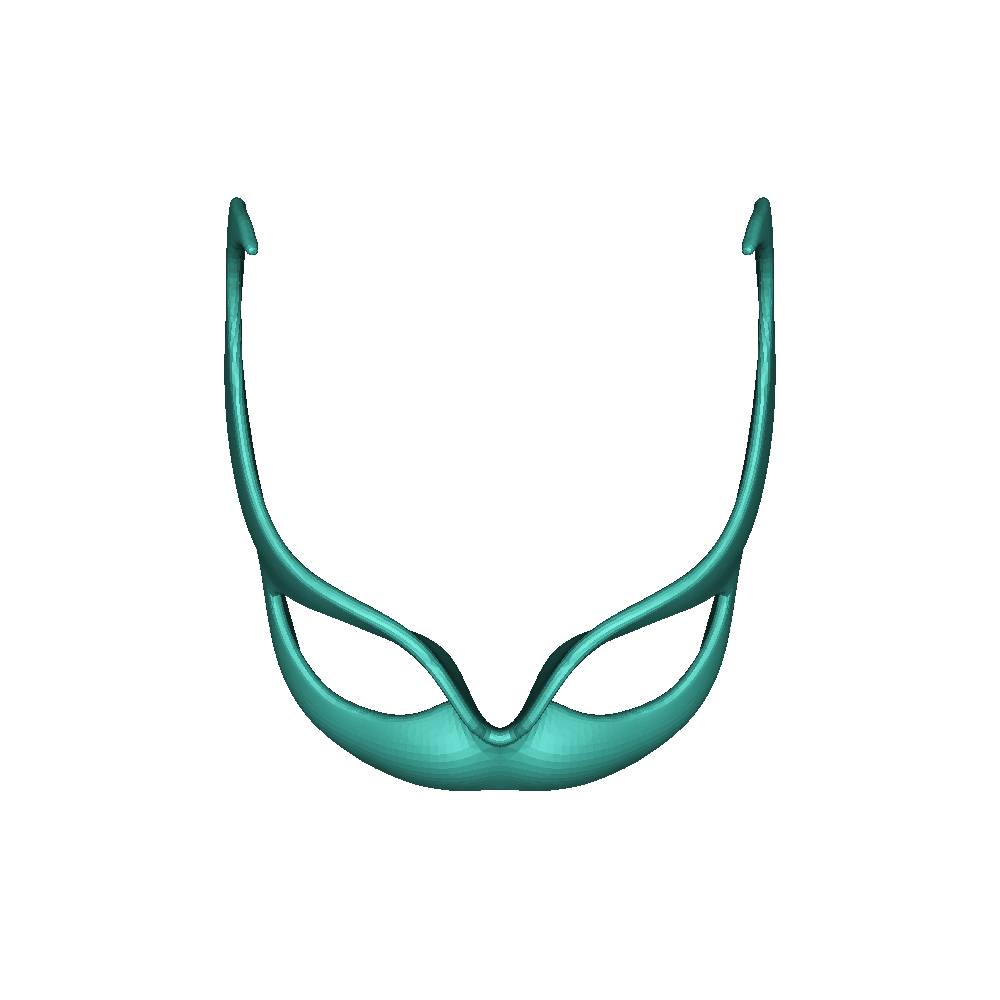 Super hero mask d models download creality cloud