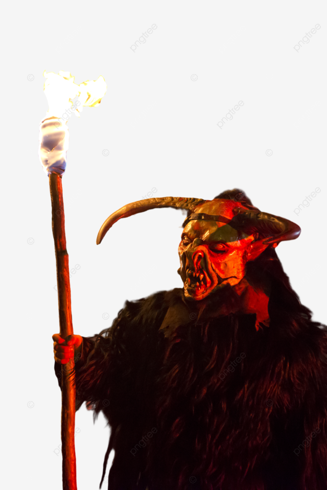 Krampus masks day advent monster horror fur hell png transparent image and clipart for free download