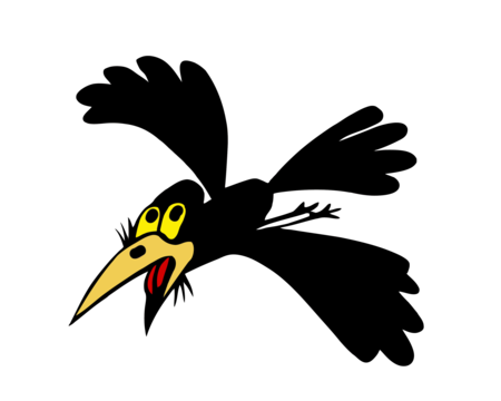 Creative crows vector png vector psd and clipart with transparent background for free download
