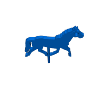 Horse racing game d models download creality cloud