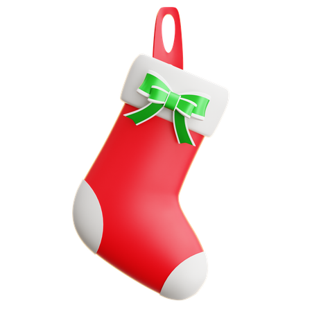 Christmas sock d icon download in png obj or blend format