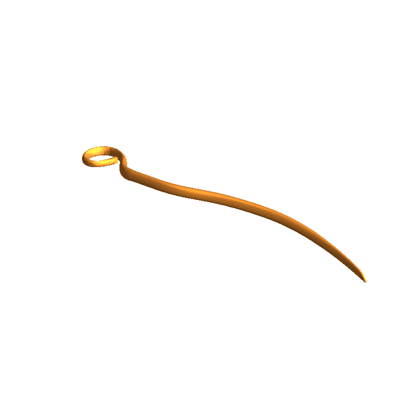 Octopus hair pin d models download creality cloud