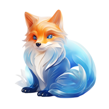 D fox png transparent images free download vector files