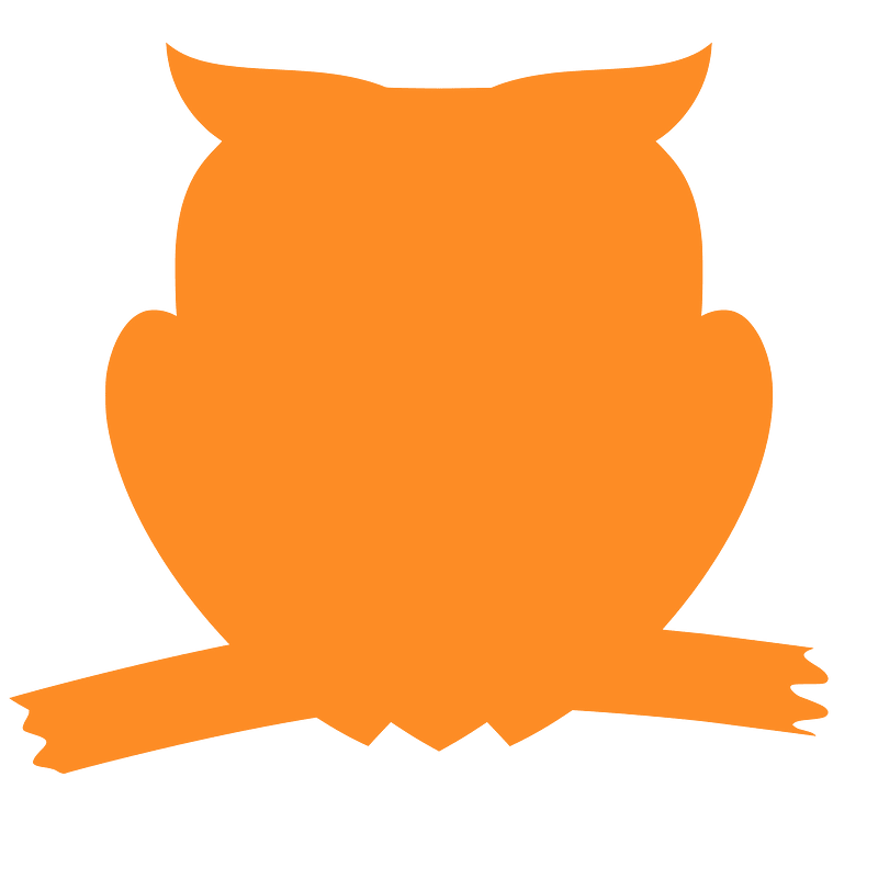 Owl silhouette