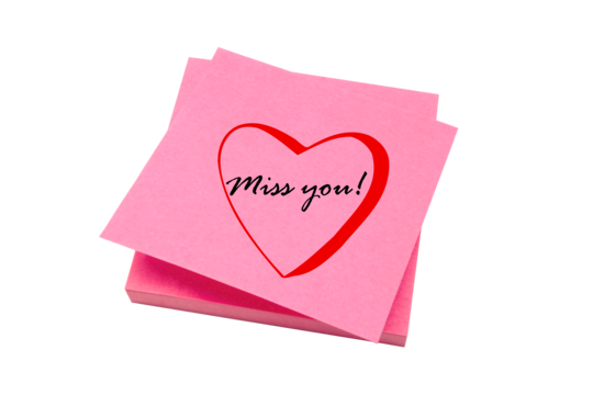 Heart memo sticker png transparent images free download vector files