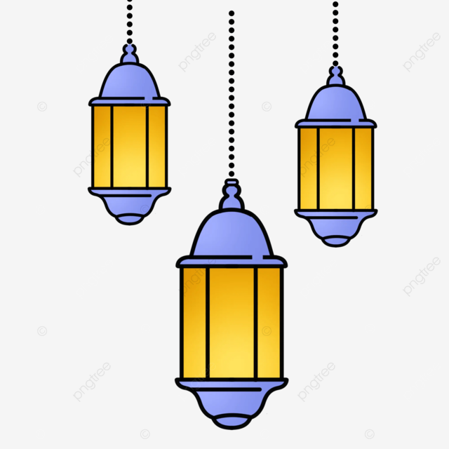 Purple cartoon ramadan lantern lantern islamic lantern lanterns png transparent clipart image and psd file for free download