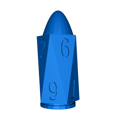 Sided dice d models download creality cloud