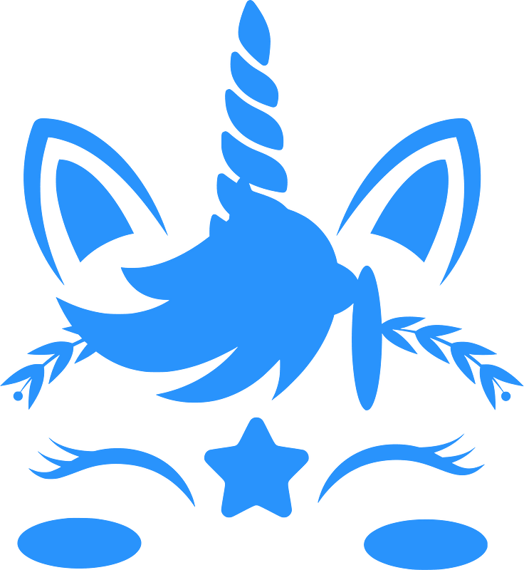 Unicorn silhouette