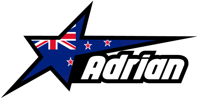 New zealand flag and custom name bike decal