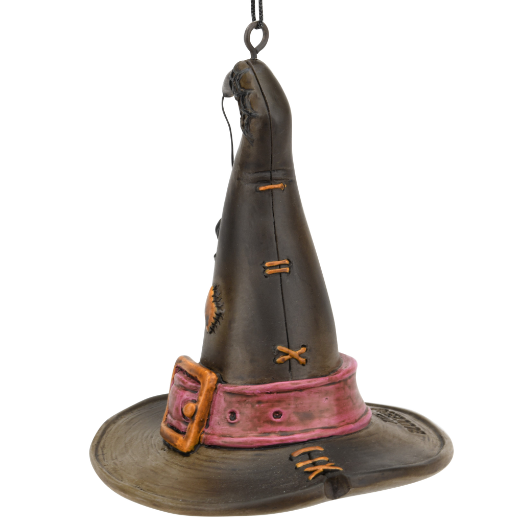 Witch hat with spider halloween ornament tree buddees