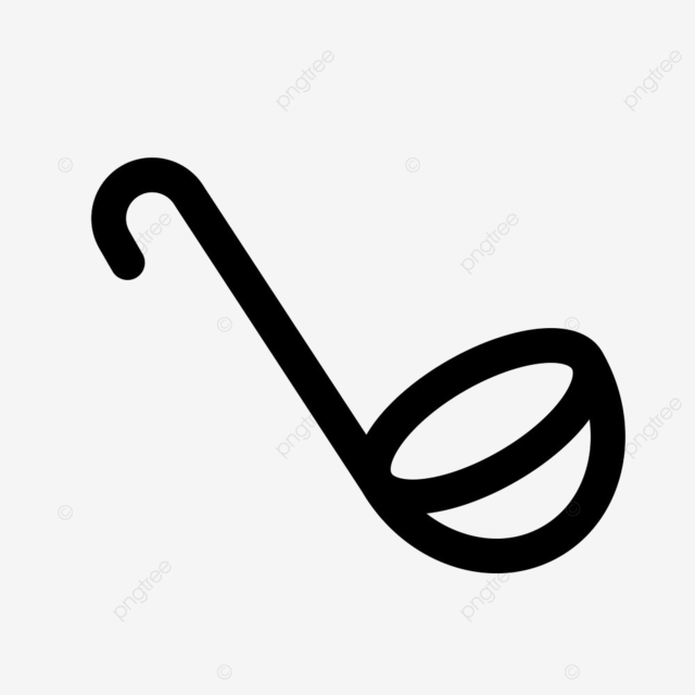 Ladle clipart png images ladle dipper illustration scoop kitchenware handle bowl utensil png image for free download