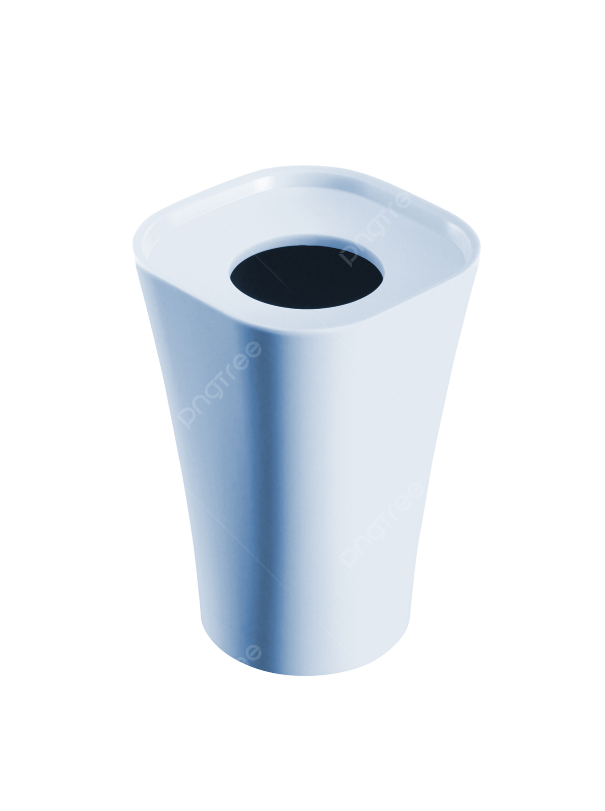 Light blue vase isolated on white domestic blue rectangular flower png transparent image and clipart for free download