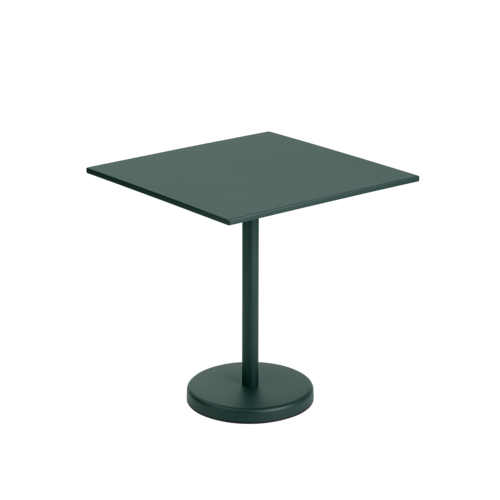 Linear cafã table modern outdoor furniture