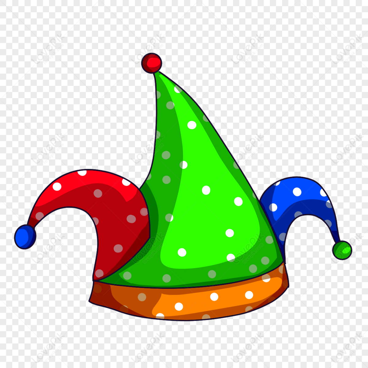 Clown hat png images with transparent background free download on