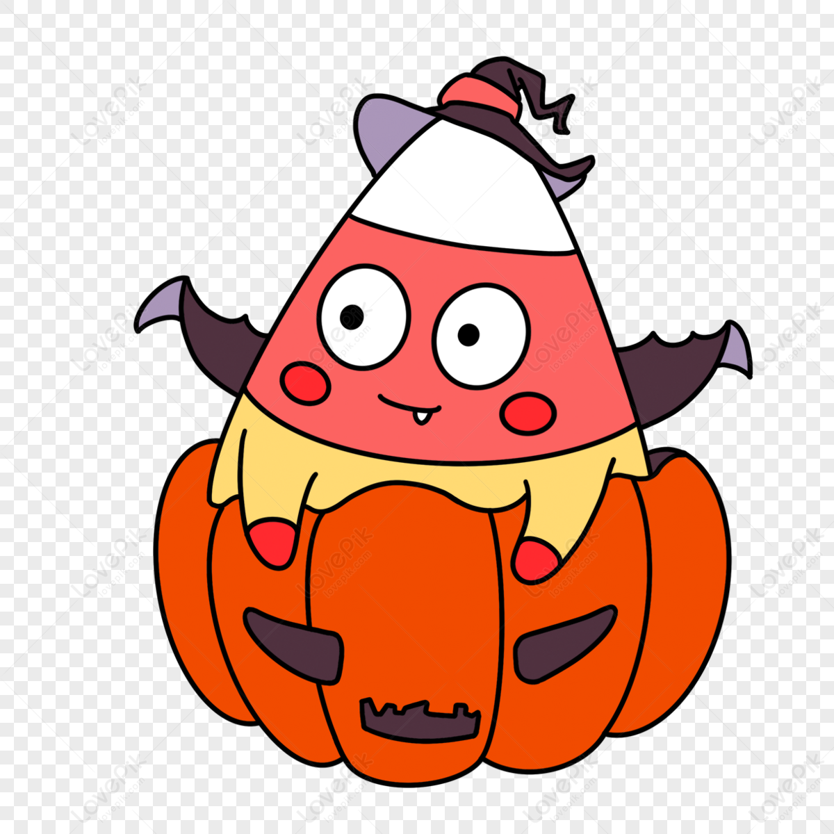Halloween candy png transparent background and clipart image for free download
