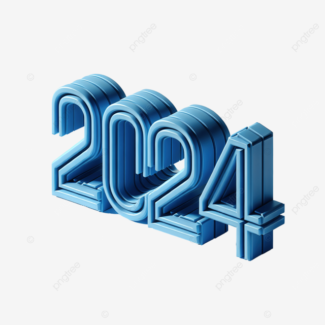 Blue d font text effect new year png transparent image and clipart for free download