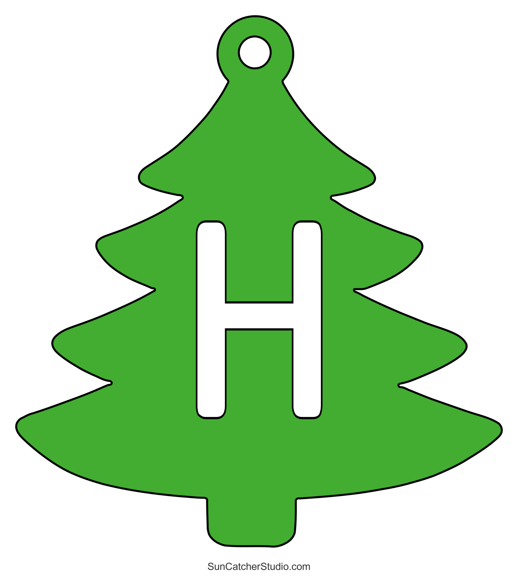 Christmas tree font alphabet letters stencils patterns â diy projects patterns monograms designs templates