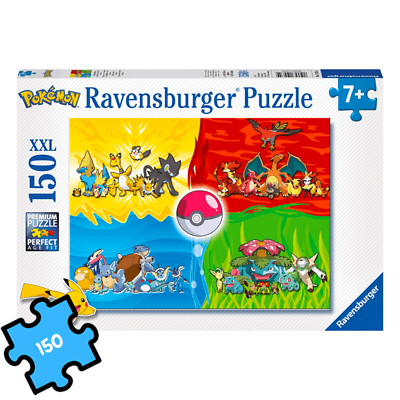 Ravensburger pokemon xxl pc jigsaw puzzle for sale online