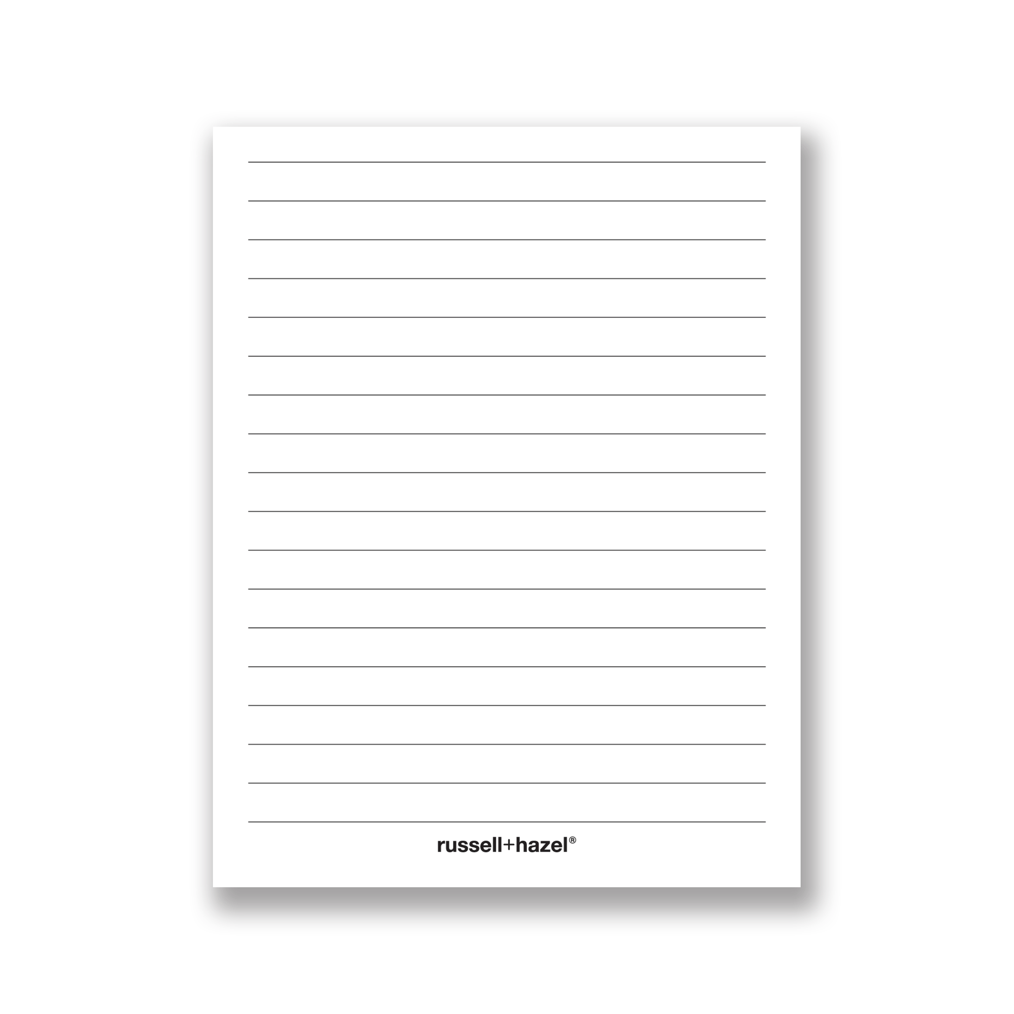 Waves custom x notecards russell hazel