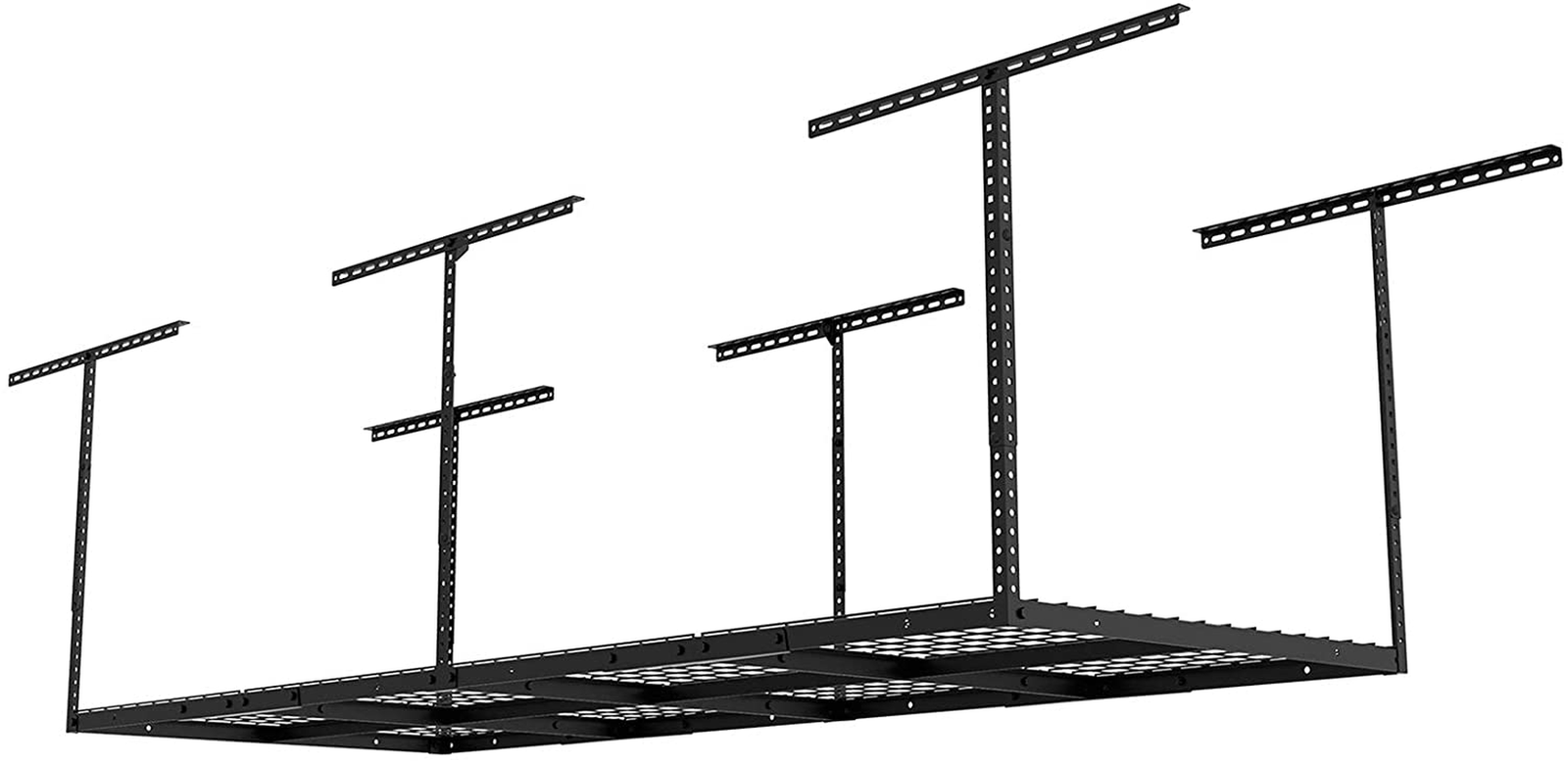 X overhead garage storage rackadjustable garage storage duty