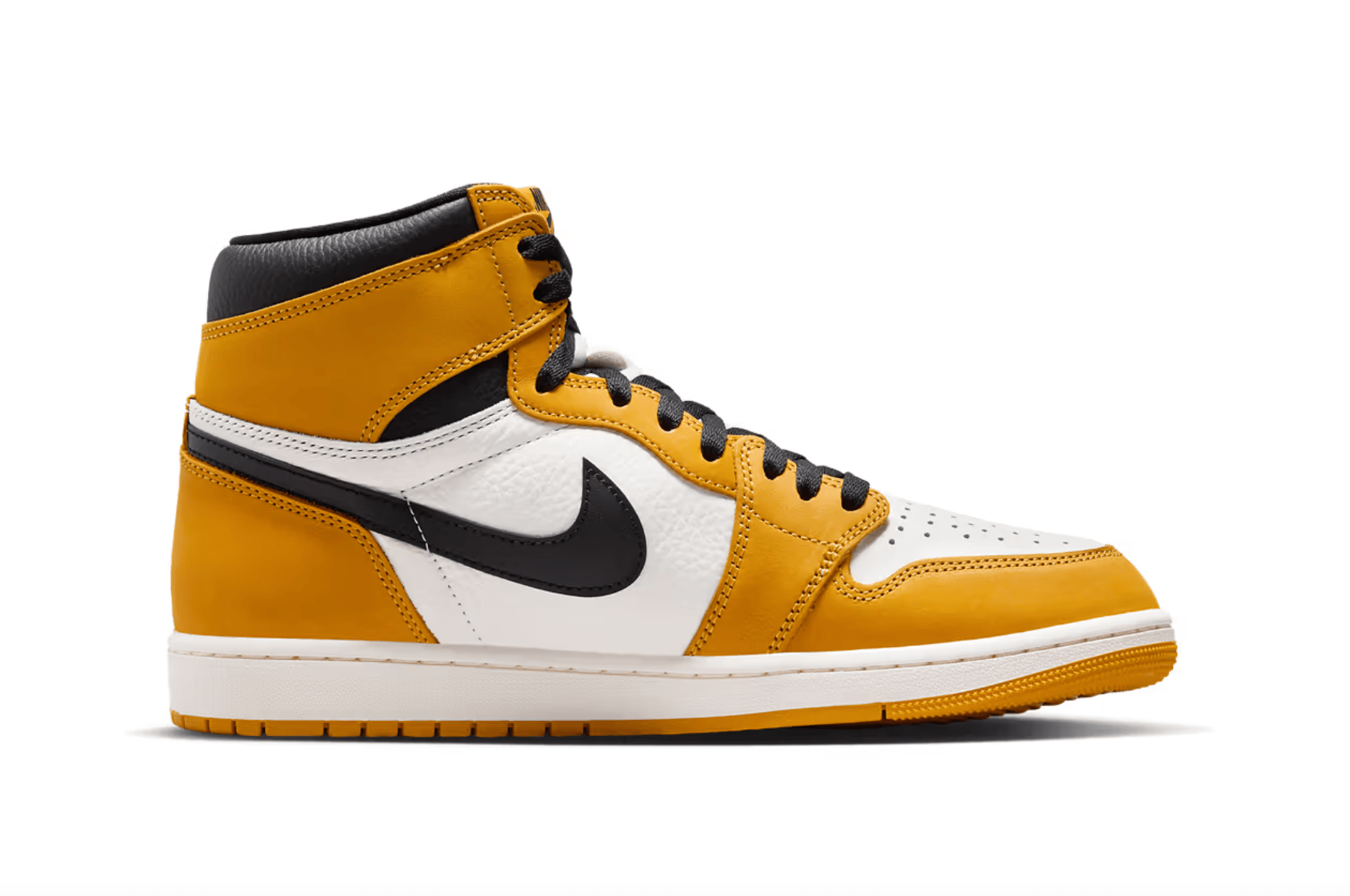 First look at air jordans high og yellow ochre