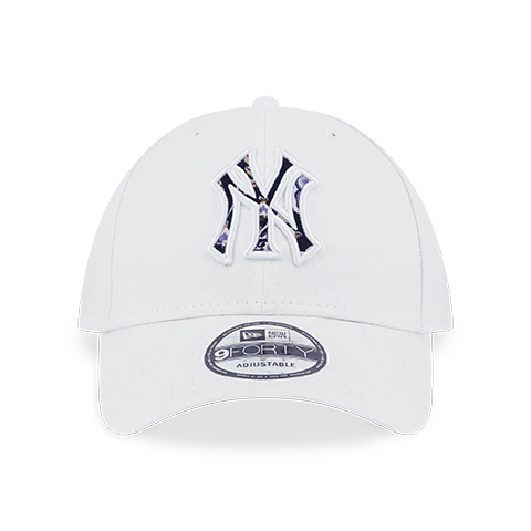 New york yankees festival floral white forty cap