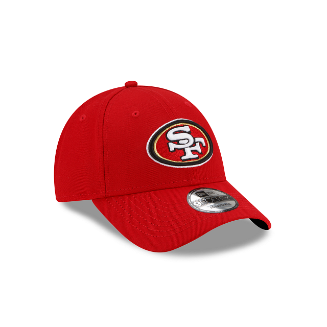 San francisco ers scarlet the league forty adjustable game hat in adjustable cap adjustable velcro