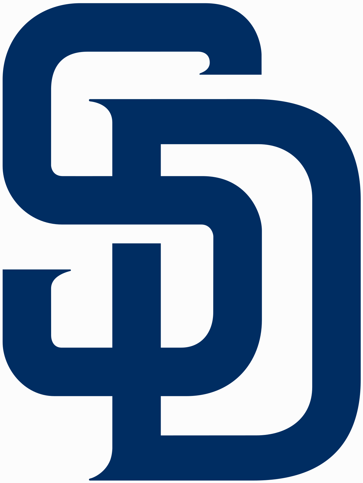 San diego padres decal sticker logo yellowbrownwhiteorangenavypink