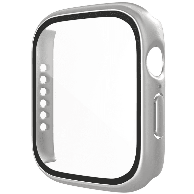 Tempered glass protective case for apple watch series se mm