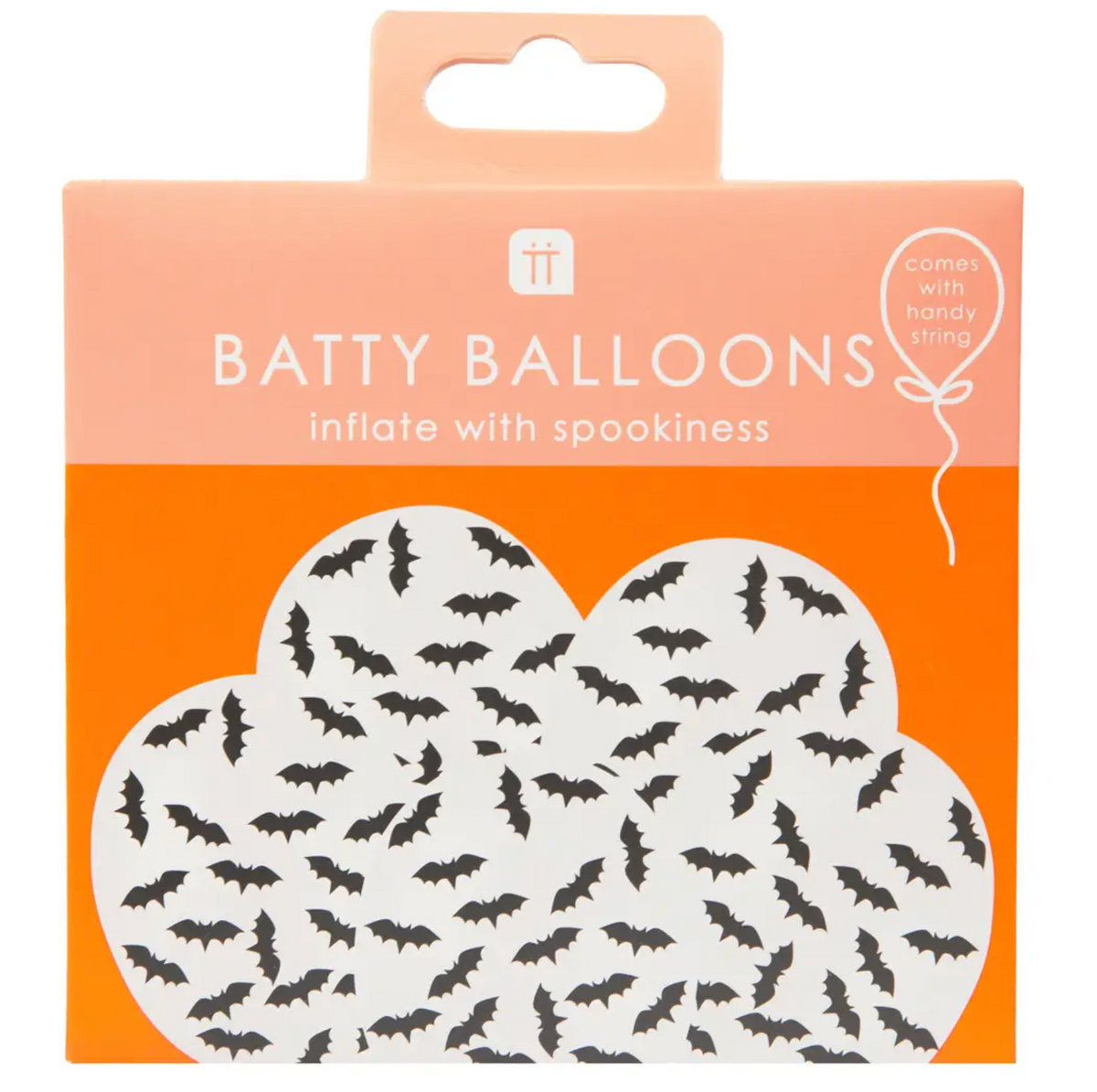 Bat confetti latex halloween balloons pack halloween party decor â sprinkles confetti party boxes party supplies