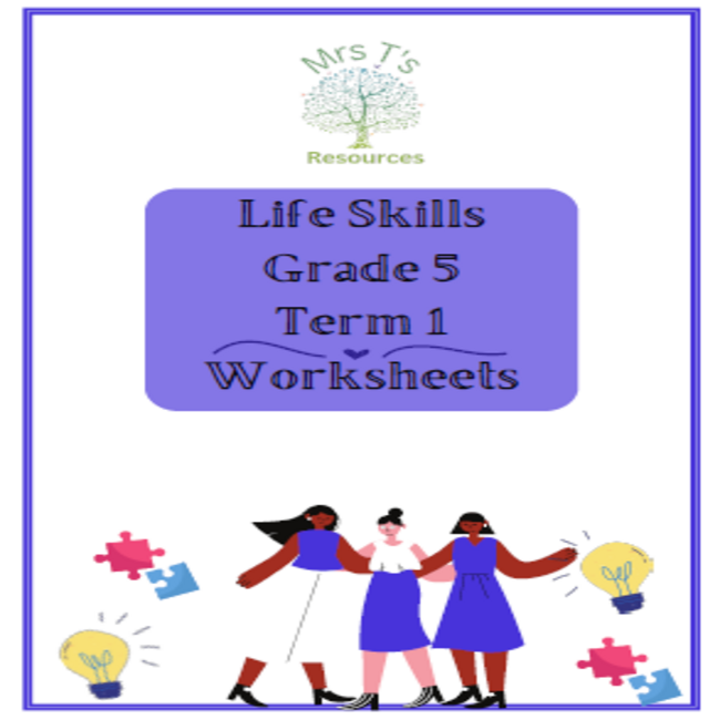 Grade life skills term worksheets â teacha