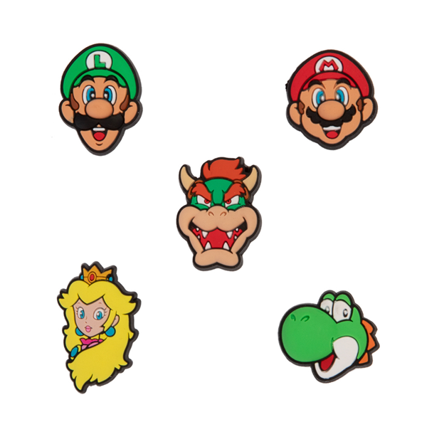 Crocs jibbitzâ super mario bros shoe charms pack
