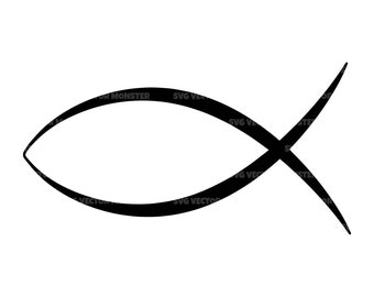 Christian fish svg jesus fish svg god fish svg believer