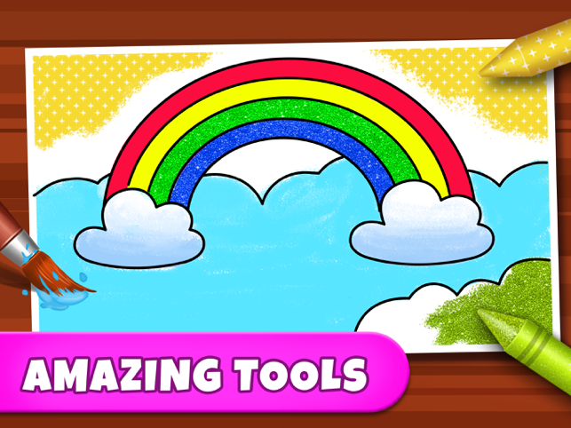 Coloring games painting glow â
