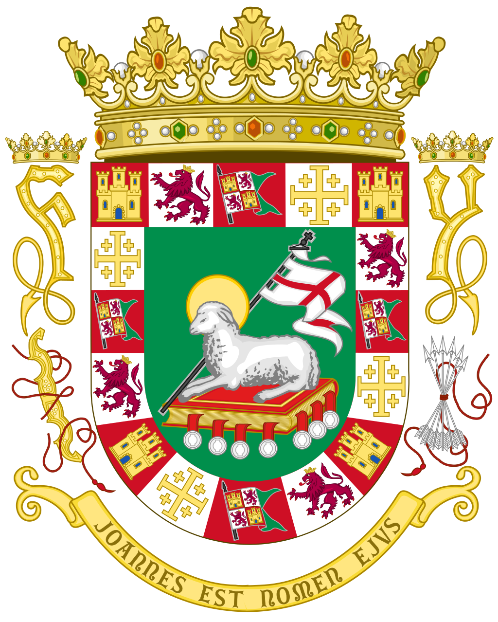 Coat of arms of puerto rico