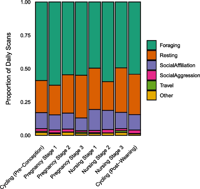 Activity budget and gut microbiota stability and flexibility across reproductive states in wild capuchin monkeys in a seasonal tropical dry forest animal microbiome full text
