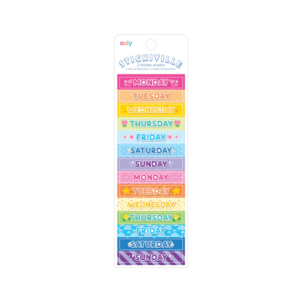 Ooly stickiville skinny stickers