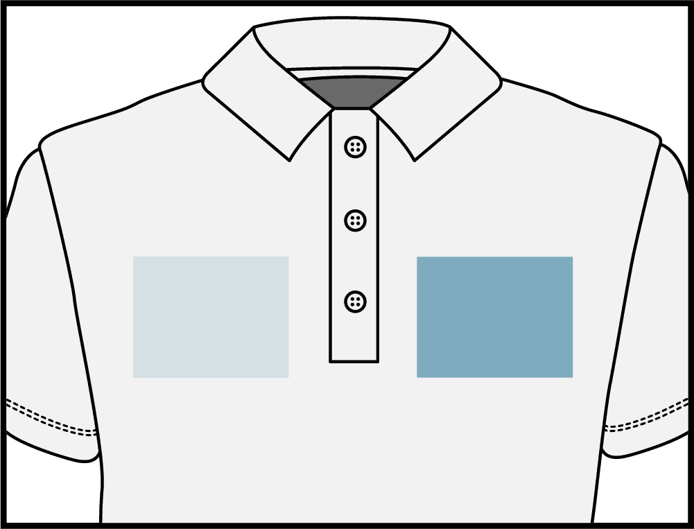 Screen printing sizing and placement guides