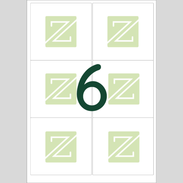 Per sheet â printer labels labels zoo