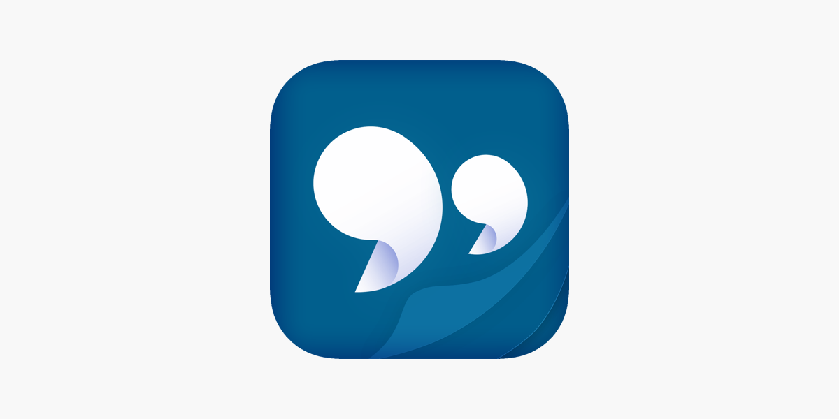 Quote widget on the app store