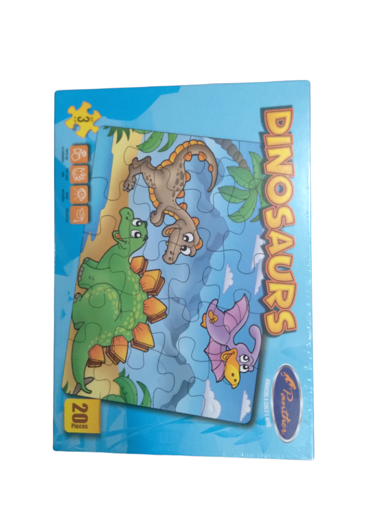 Panther dinosaurs puzzle educational images mind development activities new