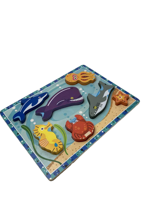 Melissa doug chunky puzzle sea creatures