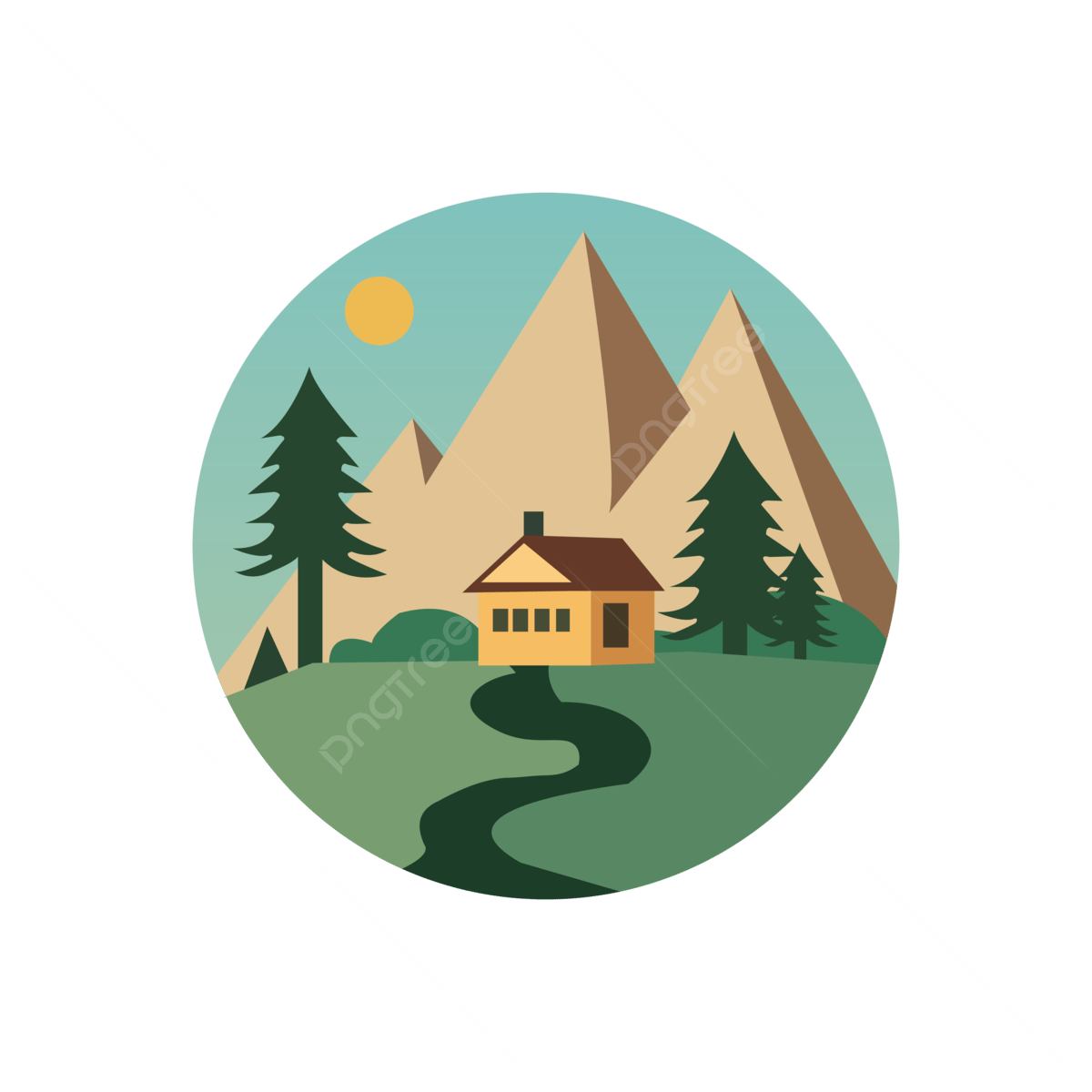 Mountain hand drawing vector art png images free download on